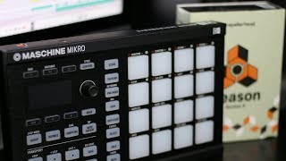 Using Maschine In Reason 95 [upl. by Miuqaoj627]