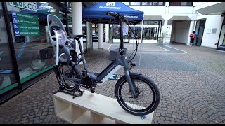 Ebikes 2021 Camping Fahrrad Gudereit Faltrad EC 40 mit Mittelmotor 2021 [upl. by Elac]