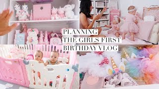 PLANNING THE GIRLS FIRST BIRTHDAY VLOG🎂 SLMissGlamVlogs💕 [upl. by Avery]