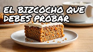 quotBizcocho de Zanahoria y Avena El Postre Vegano que Necesitas Probarquot [upl. by Arraeis]