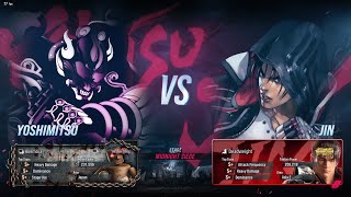 AnemoiaYoshimitsu VS DeadweightJin  TEKKEN 8 [upl. by Dimitry]