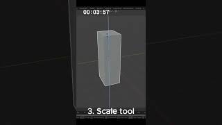 Blender Basics Move Scale Transform Tools for Beginners blender [upl. by Essinger739]