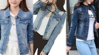 Trendy Denim Jacket Ideas for Girls  Stylish Ways to Wear Denim Jackets 2024  Style Scope Studio [upl. by Osithe]