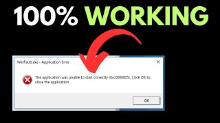 How to fix Werfault exe error on Windows [upl. by Daly]