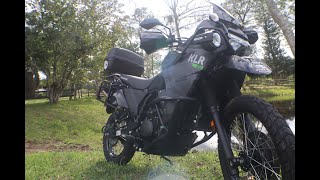 SWMOTECH 2022  KLR650 Crash Bars Install And Drop Test [upl. by Boelter]