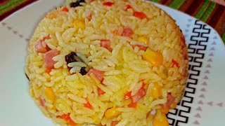 ARROZ NAVIDEÑO Con Jamón Delicias de Fátima [upl. by Long]