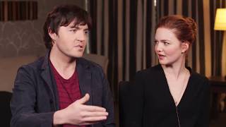 Tom Burke amp Holliday Grainger mini interview part 4 [upl. by Akiner]