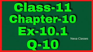 Ex101 Q10 Class 11  Straight Lines  NCERT Math [upl. by Napra]