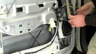 How to replace install power window regulator GMC Yukon XL 2000 [upl. by Alya]