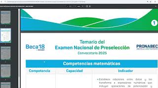 COMO SABER LAS PREGUNTAS DEL EXAMEN DE BECA 18  CONVOCATORIA 2025 pronabec beca18 [upl. by Gussi]