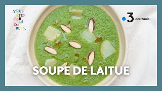 Recette anti gaspillage  Soupe de laitue [upl. by Katharina92]