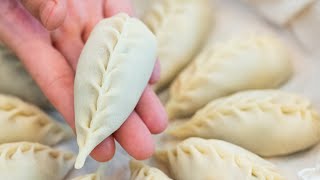 Chinese Steamed Dumpling Recipe Jiao Zi [upl. by Drofnil]