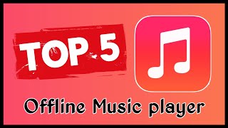 Top 5 offline Music player for Android No ads best Equalizer much more features 😃😃  app edge [upl. by Athalie]