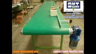 Nastro con Guida Spostamento Colli  Conveyor Belt with Side Guide [upl. by Pogue]