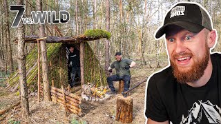 PERFEKTER 7 vs Wild Shelter  Das war der KanadaPlan der Naturensöhne  Fritz Meinecke reagiert [upl. by Phylys]