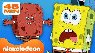 سبونج بوب  أروع لحظات الموسم الثامن من سبونج بوب الجزء الثالث 45 دقيقة  Nickelodeon Arabia [upl. by Analeh]