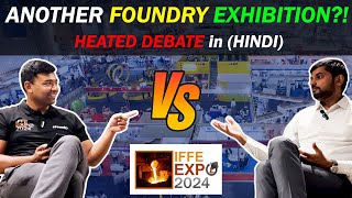 Foundryman CHALLENGES Organizer of IFFE 2024 Kolhapur LIVE on Camera [upl. by Armilda]