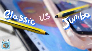 ✏️Best SPen Alternatives 🌱Noris Digital Classic vs Noris Digital Jumbo Pencil🥕 [upl. by Saidel]