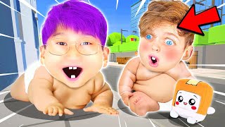 LANKYBOX Are BABIES FAT BABY  ALL LEVELS [upl. by Aidil]