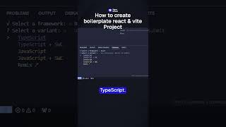 Kickstart your React amp Vite project with a clean boilerplate 🚀 ReactBoilerplate ViteJS [upl. by Ssidnac917]