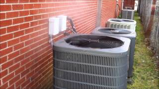 Goodman Heat Pump and American Standard Heritage Defrosting [upl. by Seaddon]