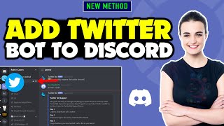 How to add twitter bot to discord 2024  Discord twitter bot Setup [upl. by Eemla248]