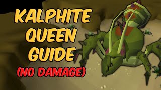 Simple Kalphite Queen Guide amp No Damage KQ OSRS [upl. by Llyrpa]