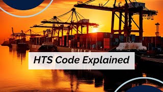 Decoding the Harmonized Tariff Schedule HTS Simplifying International Trade Regulations [upl. by Vada678]