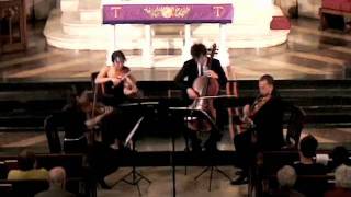 Attacca Quartet plays Haydn Op 17 no 5  First Movement [upl. by Lewison888]