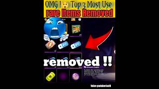 OMG 😲 FREE FIRE MOST RARE ITEMS REMOVED BY GARENA😱shorts shortvideo youtubeshorts freefire [upl. by Godfree]