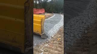 Building a Driveway For The Neighbor amp Rerouting An Easement 🏗️ tinyhomes construction [upl. by Lezti]