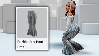 THE FORBIDDEN PANTS ARE IN ROBLOX 💀😭💅 [upl. by Aihseuqal240]