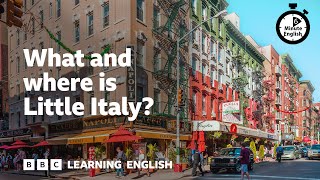 What and where is Little Italy ⏲️ 6 Minute English [upl. by Voltz]