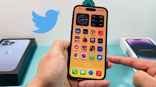 How to Install Twitter App on iPhone [upl. by Nauqram408]