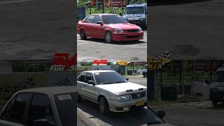 Honda Civic 🆚️ Nissan Sentra B13  dragracing Final 17 seg 7ma Válida de piques Barranquilla 2024 [upl. by Shugart]