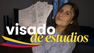 ¿CÓMO solicitar visado de estudios en España siendo colombiano 2024 🇨🇴 [upl. by Ahsytal296]