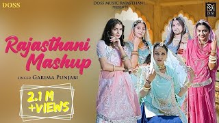 Rajasthani Mashup Official Video Garima Punjabi  Latest Rajasthani Mashup 2023  New Folk Songs [upl. by Edvard]