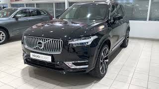 2022 Volvo XC90 T8 Inscription Onyx Black Metallic BU28060 [upl. by Chader]