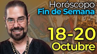 Horóscopos Fin de Semana 18 al 20 de Octubre  Alonso Alanís [upl. by Namref]