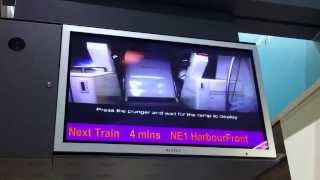 MRT detrainment video NEL [upl. by Nylirej]