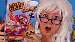 Granny Plays Greedy Granny Game Granny McDonald Funny Fun Unboxing [upl. by Meter916]