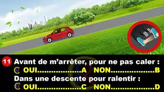 Code de la route 💯 2024💥 CodeDeLaRouteEnFrance 🇫🇷 Sérié 6 Q 01 à 40 Panneaux de signalisation [upl. by Naillik]