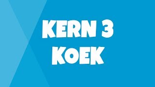 Leren Lezen Eerste Leerjaar  Woorden flitsen  Veilig en Vlot Kern 3  Koek [upl. by Liss910]