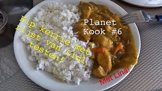 Kip kerrie met rijst van Lidl testen geen zin om te koken Planet Kook 6  Planet Michell [upl. by Corotto58]