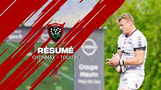 Oyonnax Rugby  RC Toulon  le résumé [upl. by Vassaux]