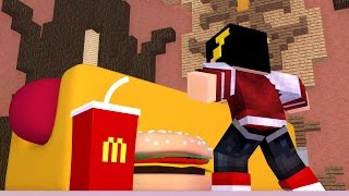 Minecraft MEGA Hot Dog  Batalha de Construir ‹ AM3NIC › [upl. by Krebs845]