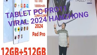 ENBOXING TABLET PC VIRAL DI TIKTOK RAM 12512GB HARGA 1JUTAAN TABLET HANZHONG [upl. by Maison]