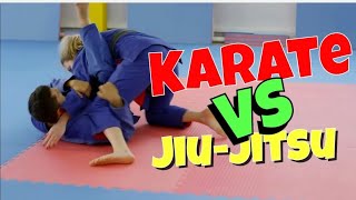 Karate vs JiuJitsu The Traditional vs GroundFighting Martial Arts FaceOff [upl. by Mohammad541]