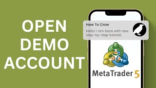 How To Open A Demo Account On MetaTrader 5  MT5 Metatrader [upl. by Arta]