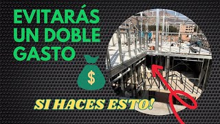 Estructura metálica para techo de una casa encima una terraza  Resistente al peso y SISMOS [upl. by Ardekahs]